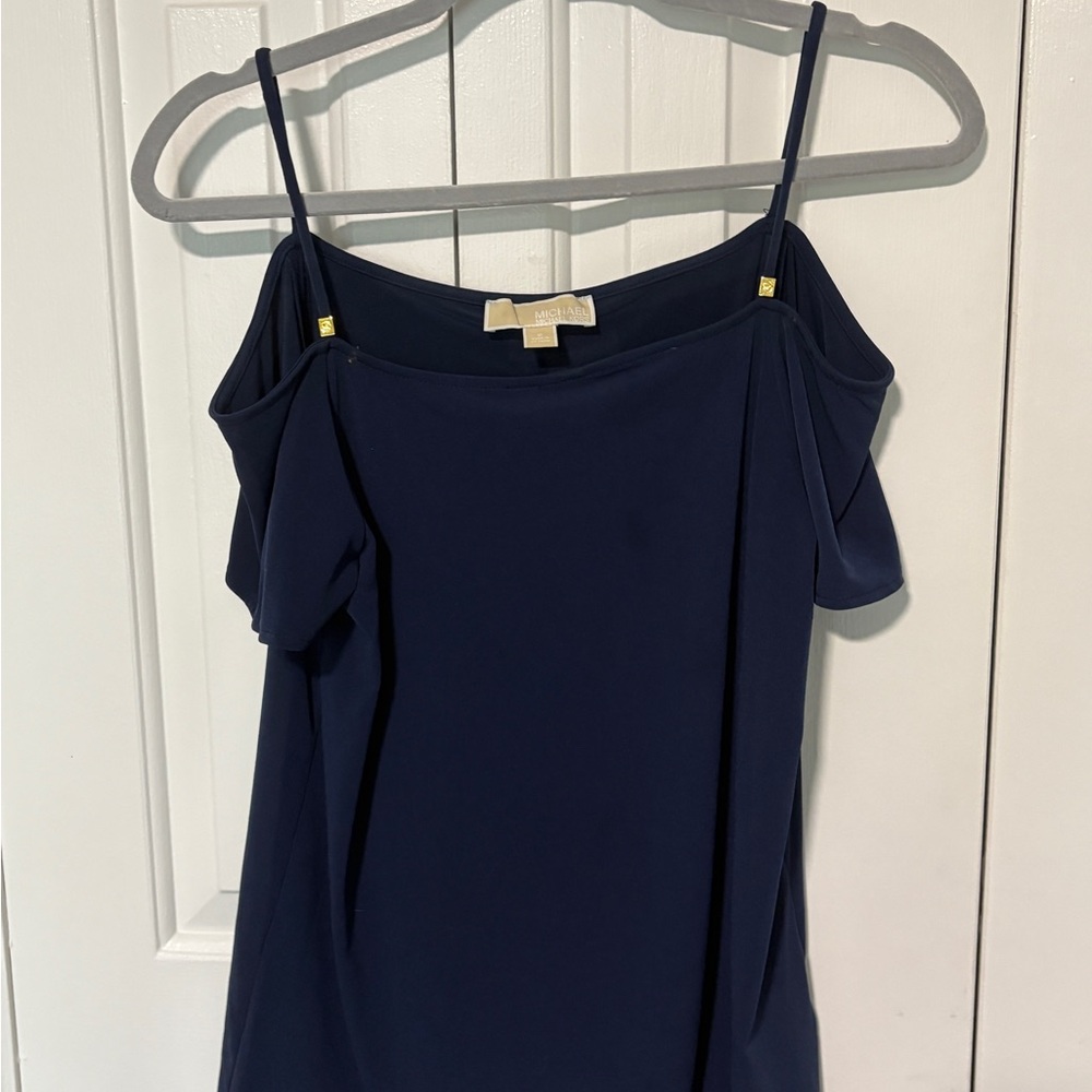 Michael Kors Dark Blue Camisole Top